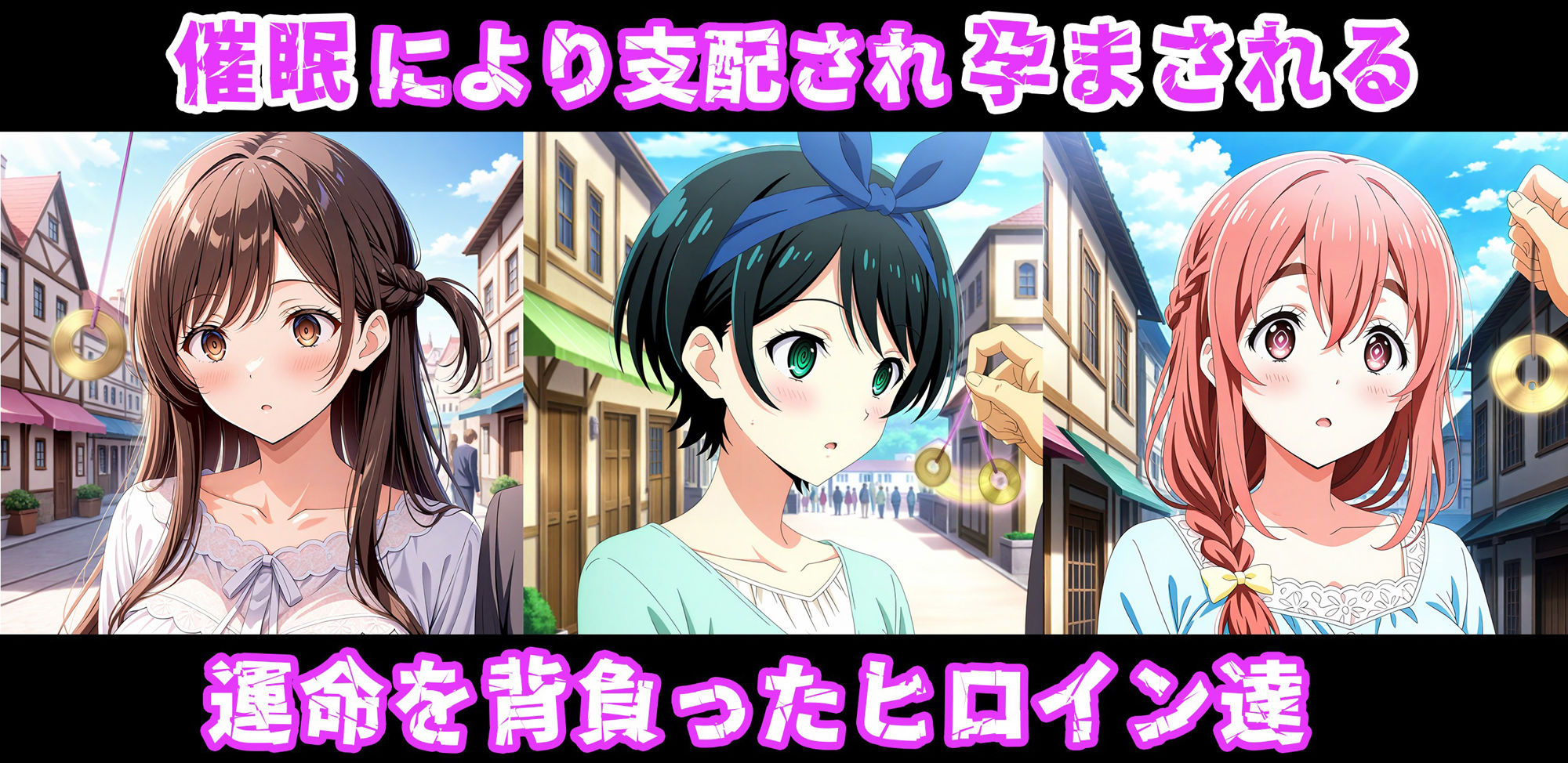 サンプル画像1:孕ませオナホ化契約 〜彼●お借りします編〜(アニメ一本背負) [d_602829]