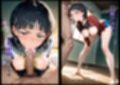 その女、蹂躙許可証発行済み -街の男たちに好き放題使われるヒロインCG集- 直葉編