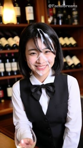 サンプル画像1:顔射後の余韻 – ソムリエ編 Vol.1(FacialDreams) [d_602853]