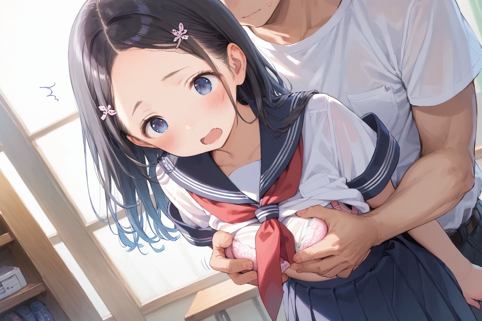 兄にご奉仕する肉便器な妹 画像1