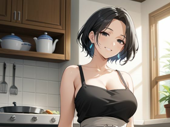 サンプル画像1:絶倫チンポで美人若人妻に絶頂Hすると虜になった(しろいか) [d_602886]