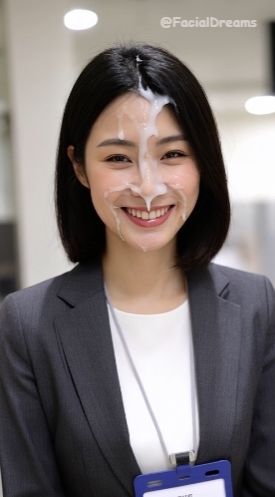 サンプル画像3:顔射後の余韻 – OL編 Vol.2(FacialDreams) [d_602907]