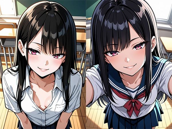 サンプル画像1:気の強い姉御肌の先輩を調教した話(わきあいAI) [d_602988]