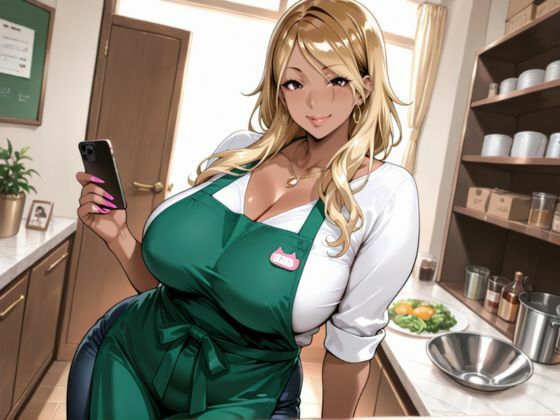 サンプル画像1:お隣の淫乱なギャルママ  メス堕ちさせた(つるむち屋) [d_603019]