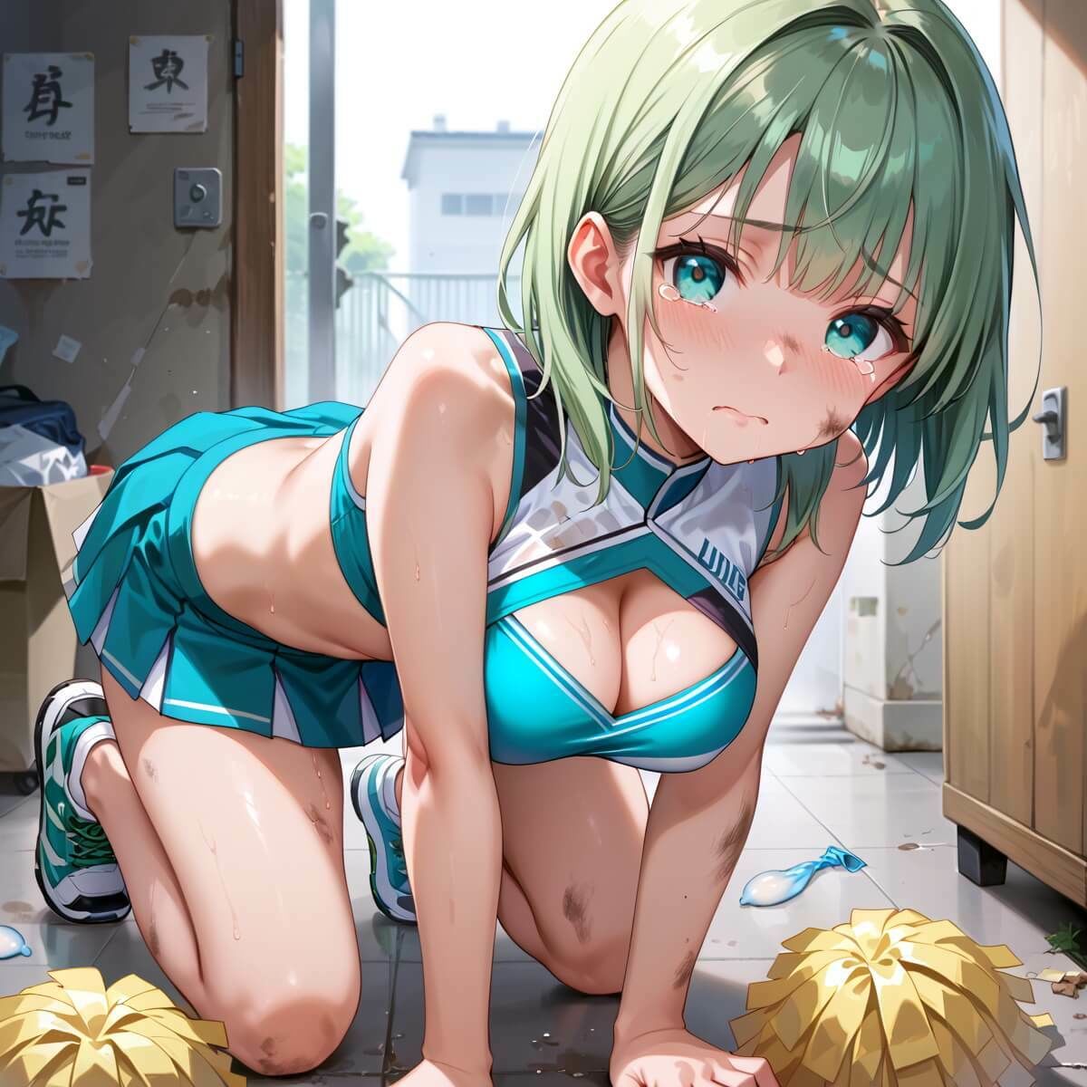 サンプル画像2:やる気を強●補充！！チア部の献身〜お願い私で勝って！〜2【厳選CG150枚収録】(天堂工房) [d_603044]