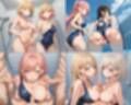 性育学園No.31〜白ギャルスク水編〜ドスケベ淫乱白ギャルたちとスク水でやりまくれ！【CG500枚】