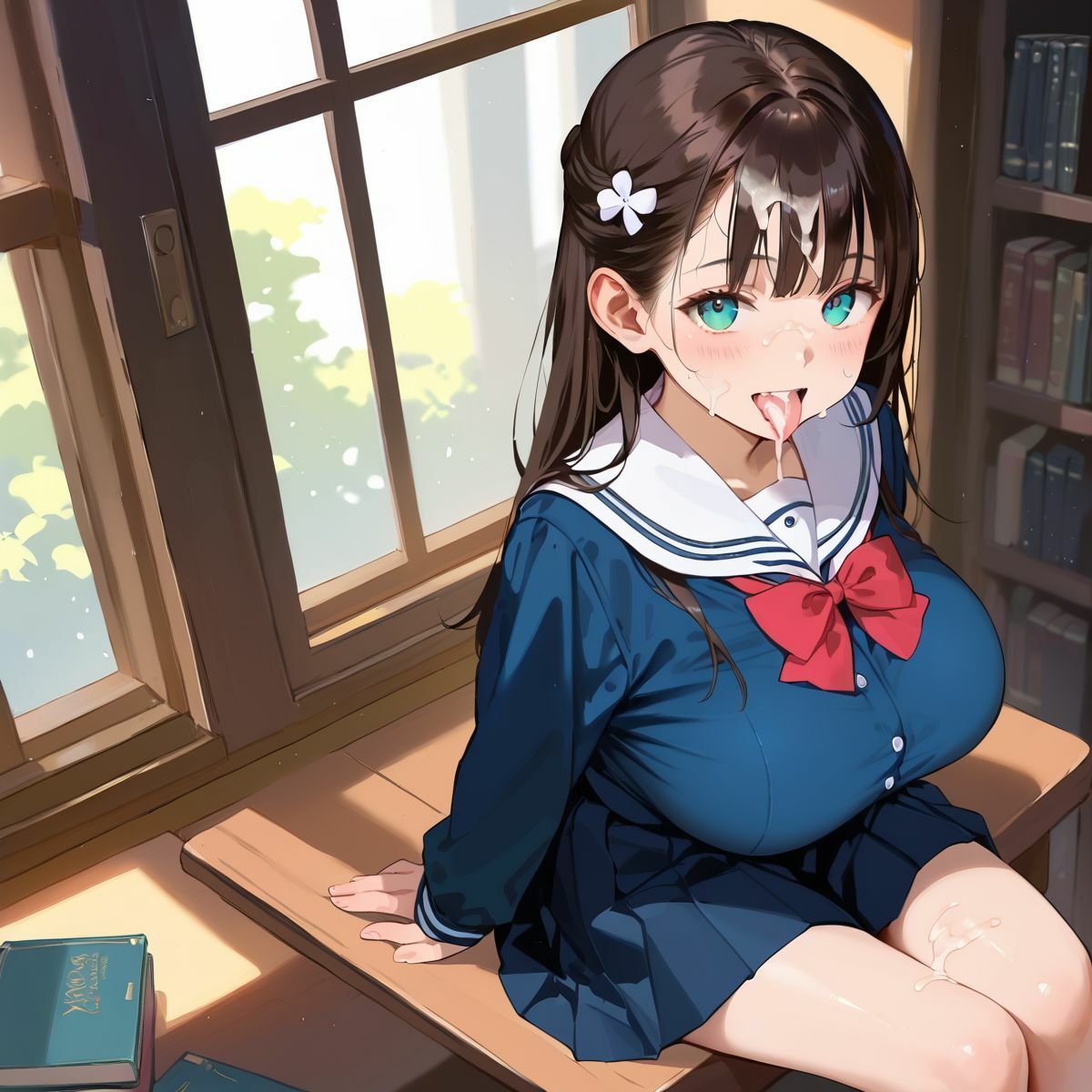 サンプル画像5:魔法〇校の欲求不満JKに召喚されたから05(みたらしあんこ) [d_603191]