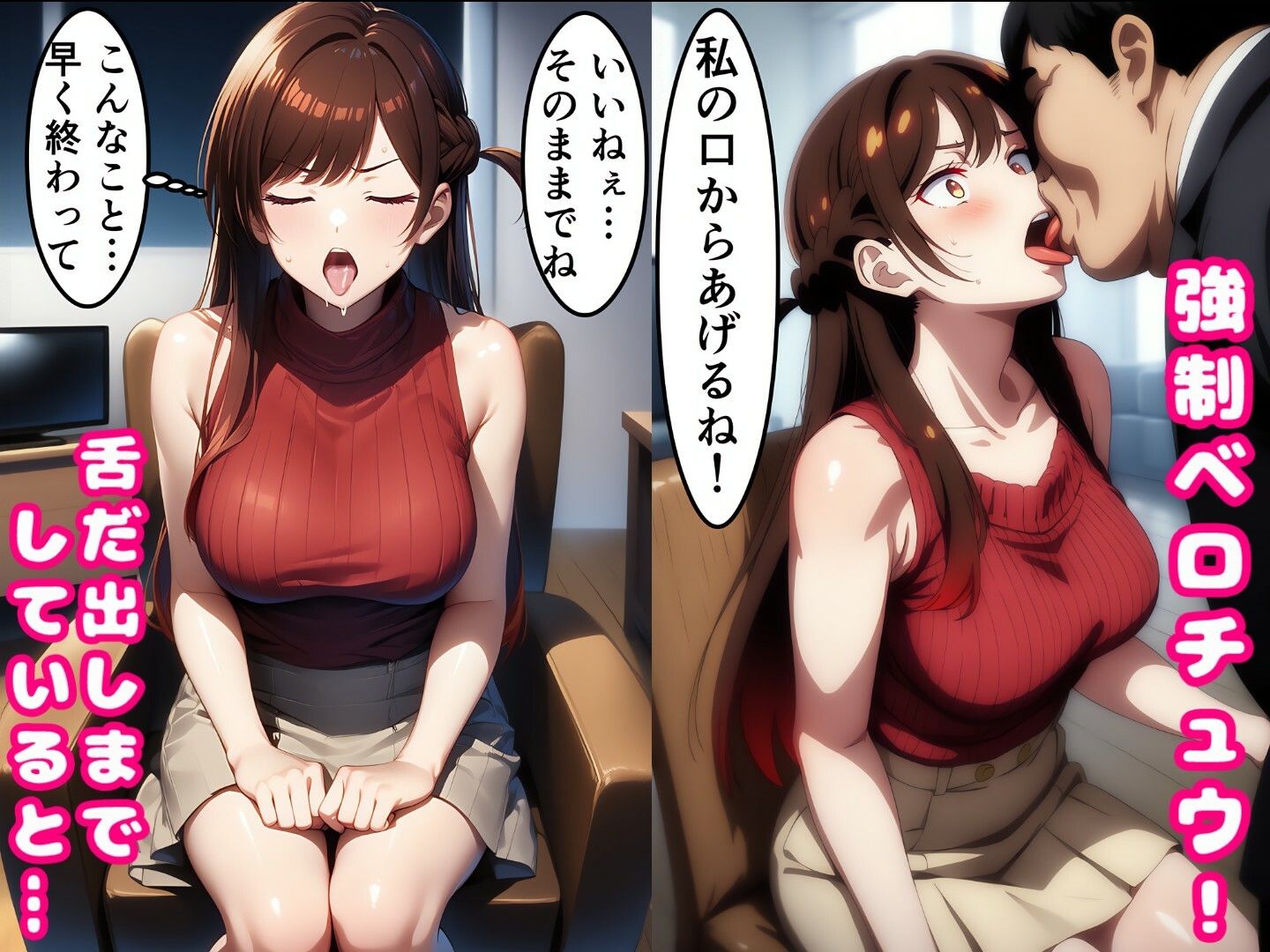 サンプル画像6:ベテラン俳優にセクハラ演技指導される水原〇鶴！彼女〇〇りします(ラララ) [d_603197]