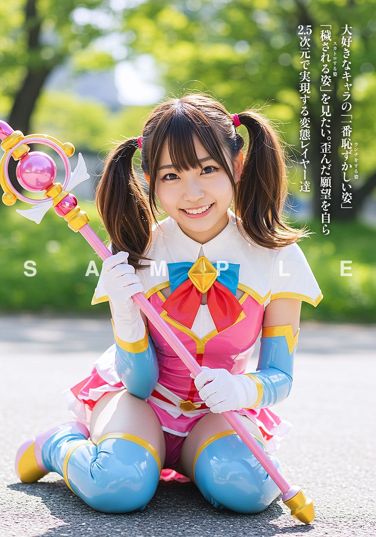 サンプル画像2:汚辱姫 vol.3 コスプレ編(バババ書房) [d_603259]