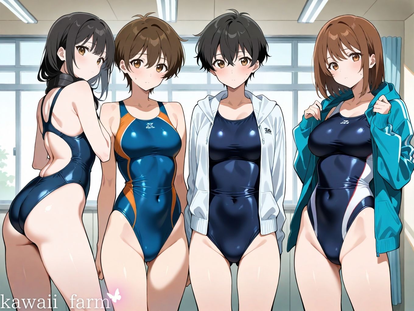 サンプル画像1:性欲まみれ  水泳部(かわいいファーム) [d_603270]