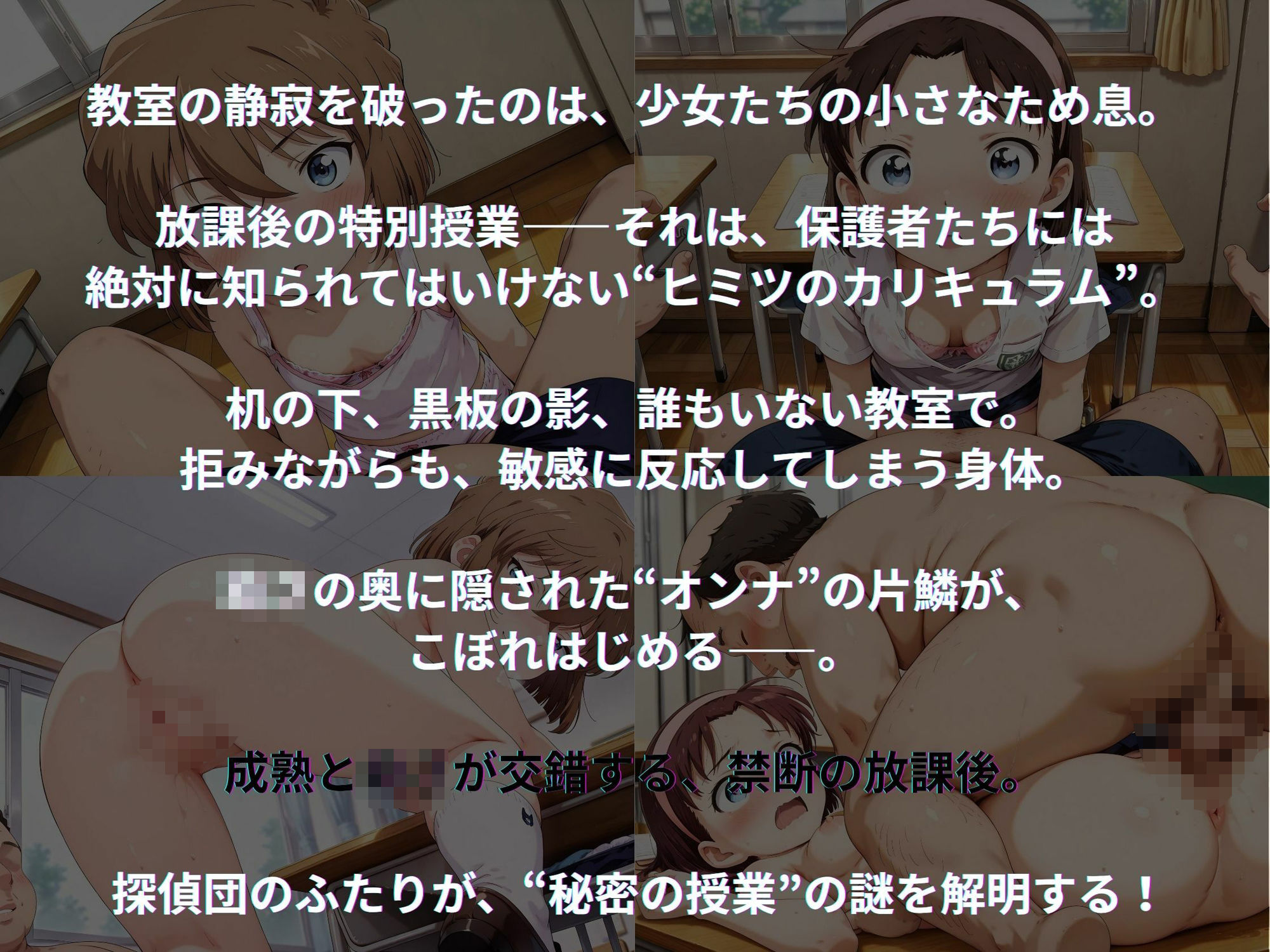 サンプル画像1:マセ〇キ探偵団〜秘密の授業編〜(ミックスジュース) [d_603339]