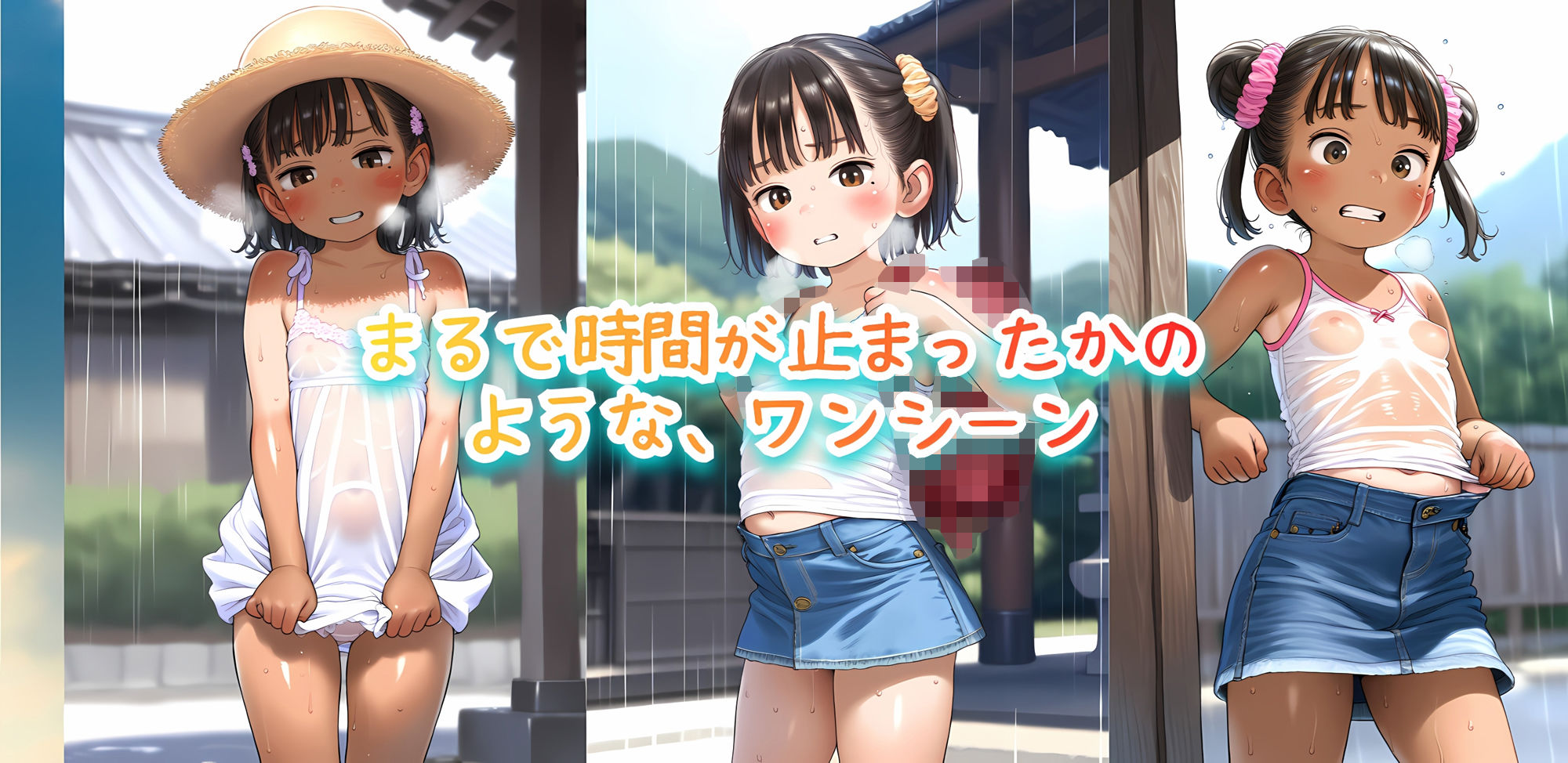 この夏、あの頃の気持ちをもう一度 しょーとけーき エロ画像3