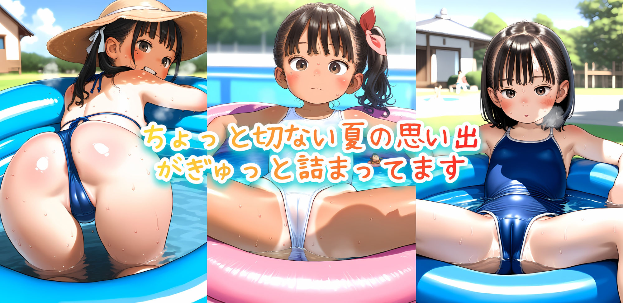 この夏、あの頃の気持ちをもう一度 しょーとけーき エロ画像5