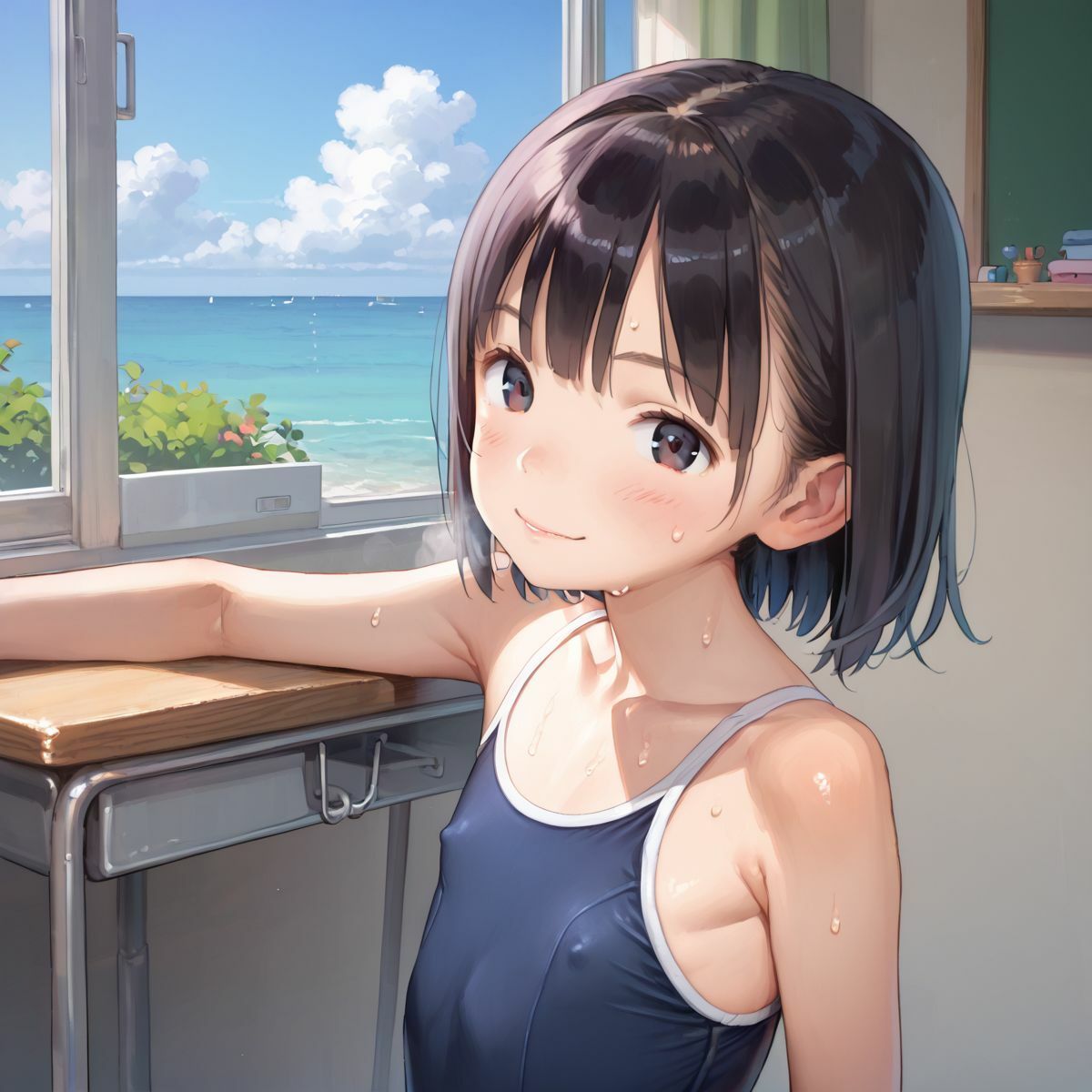ちっぱい美少女の日常〜プールの時間〜05 画像9
