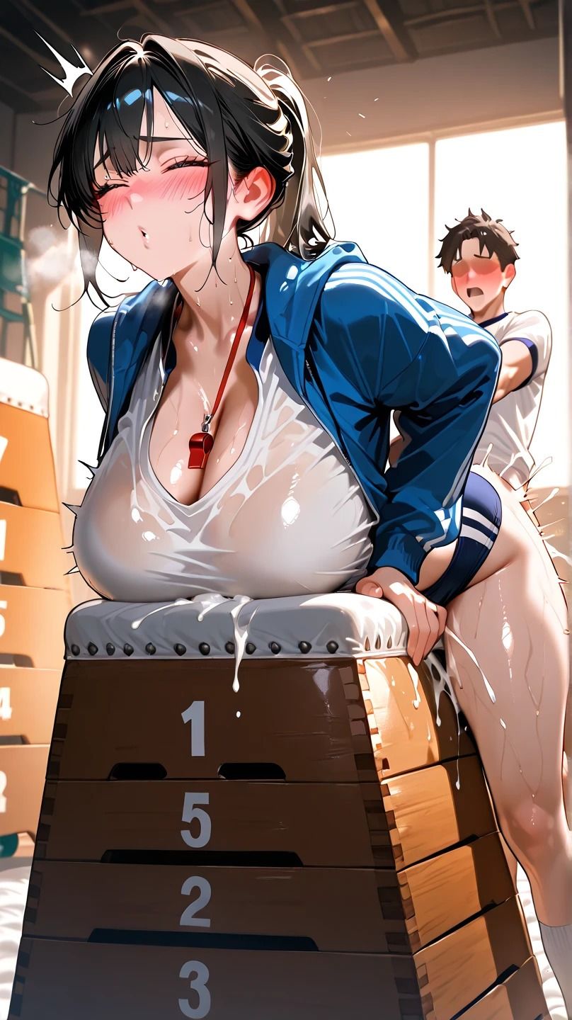 サンプル画像5:爆乳×体育教師育教師(腐ったりんご) [d_603479]