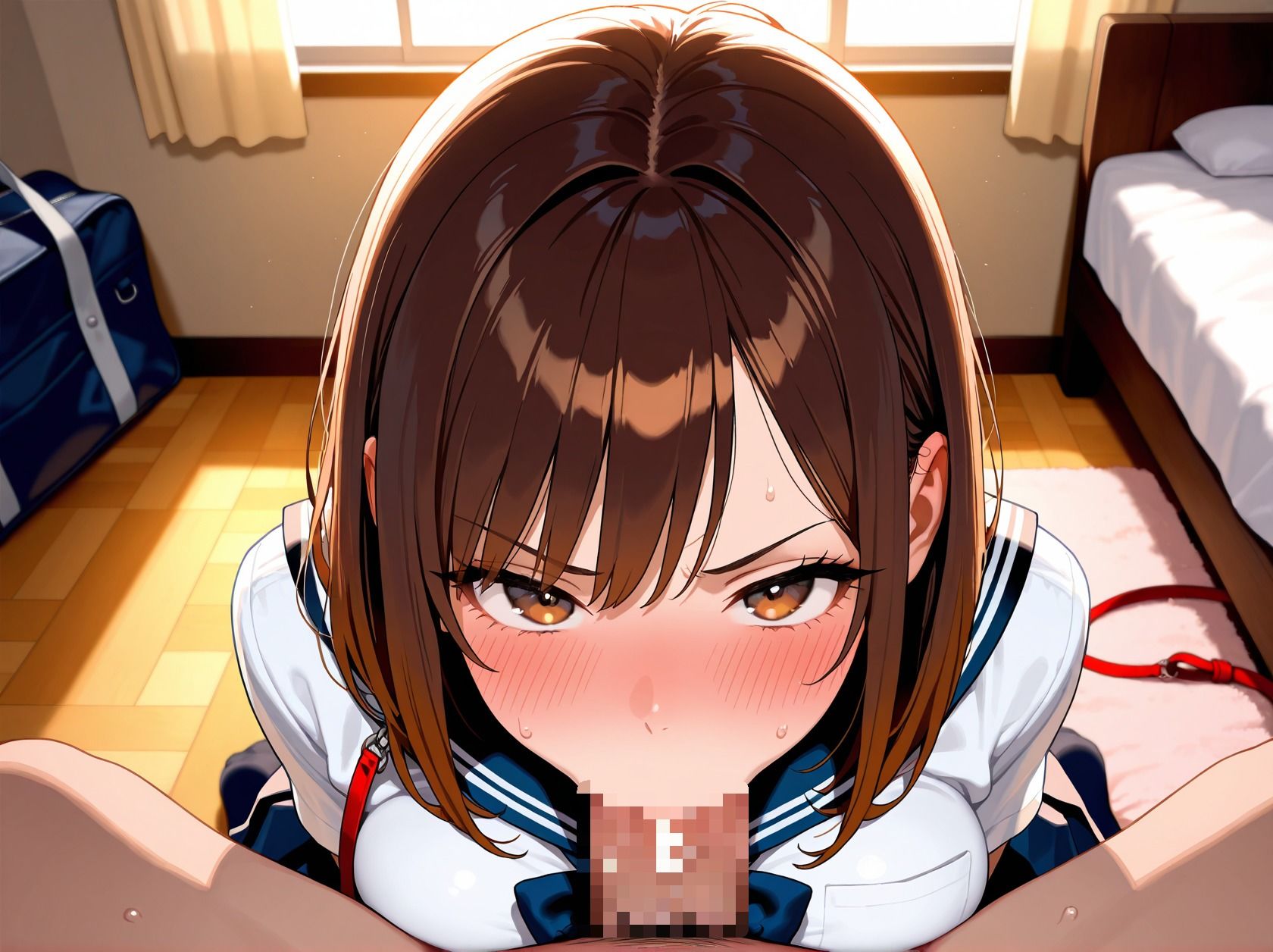 サンプル画像2:監禁拘束〜爆乳女子校生〜(あんことミルクセーキ) [d_603508]