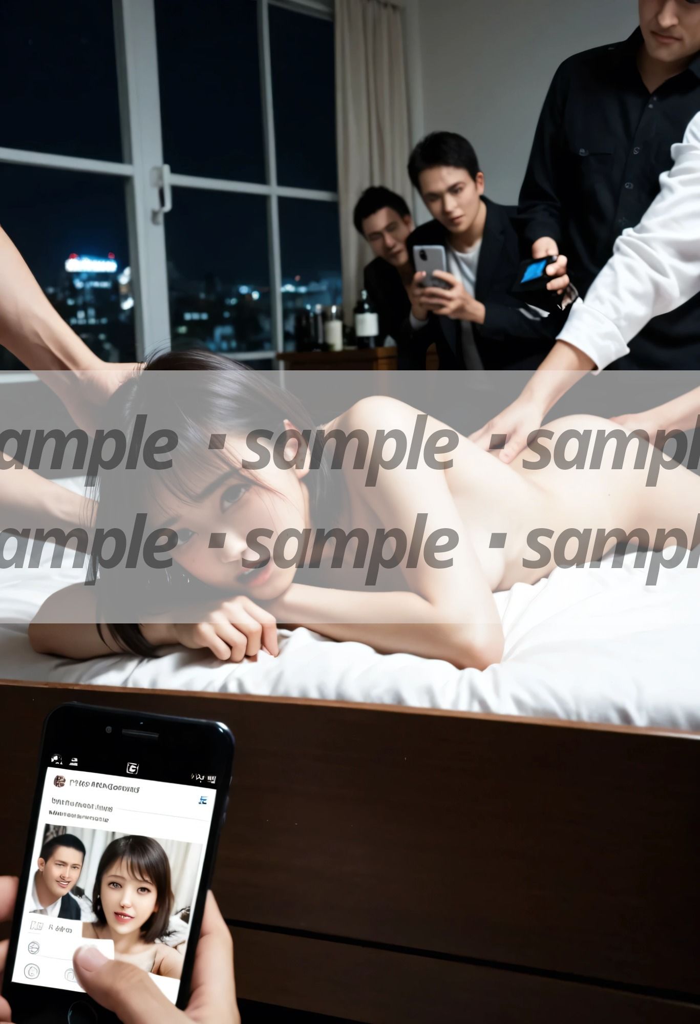 サンプル画像5:快楽への甘い罠  若妻  瞳（25歳）  ≪生成AI写真集  18禁≫(TOMMY) [d_603532]