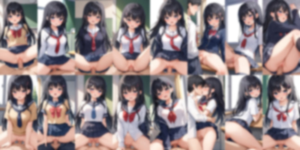 サンプル画像4:教室で同級生とヤっちゃった【500枚】(女子高生) [d_603584]