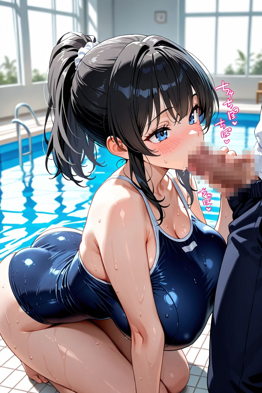 サンプル画像2:男はみんな、スク水がお好きでしょ？(欲望の花園) [d_603629]