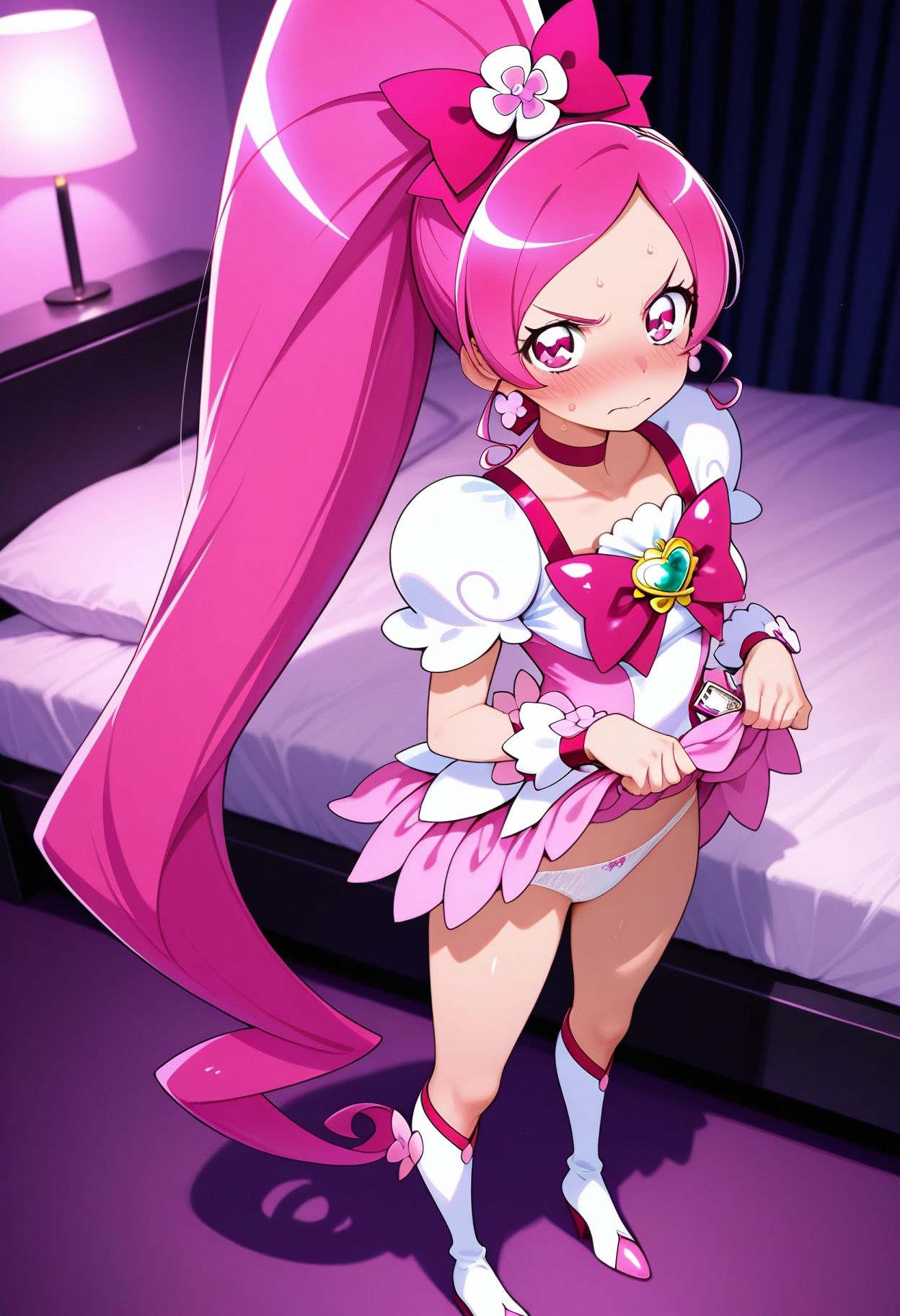 サンプル画像1:詰め合わせ ハー〇キャッチプ〇キュア 花〇つぼみ キ〇アブ〇ッサム(猫耳少女) [d_603687]