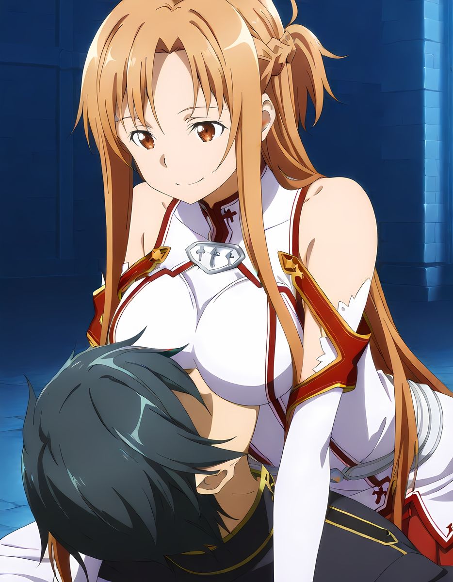 サンプル画像2:アスナのおっぱいシーン集(ぱふぱふ屋さん) [d_603723]