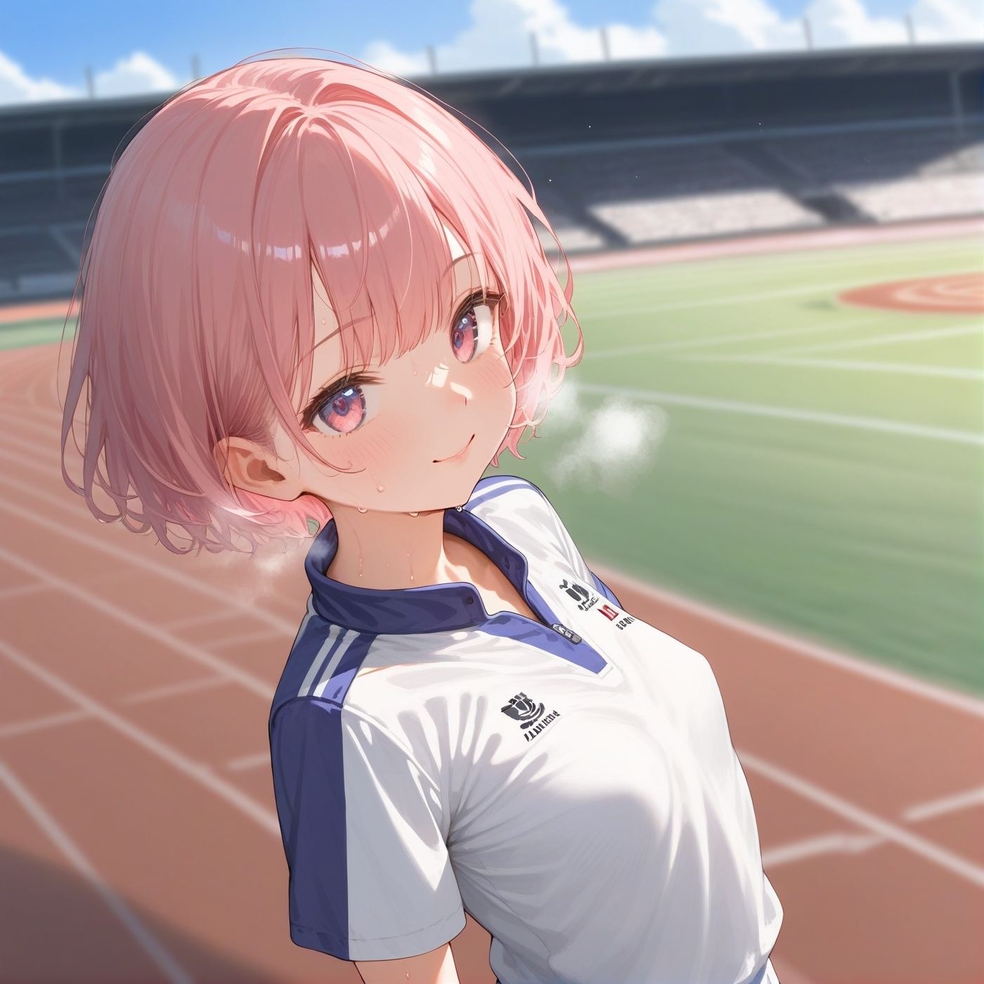 サンプル画像2:学園性活！クールダウンに手伝って！陸上部 vol.8【運動着美少女の厳選CG200枚収録】(アオとハル) [d_603731]