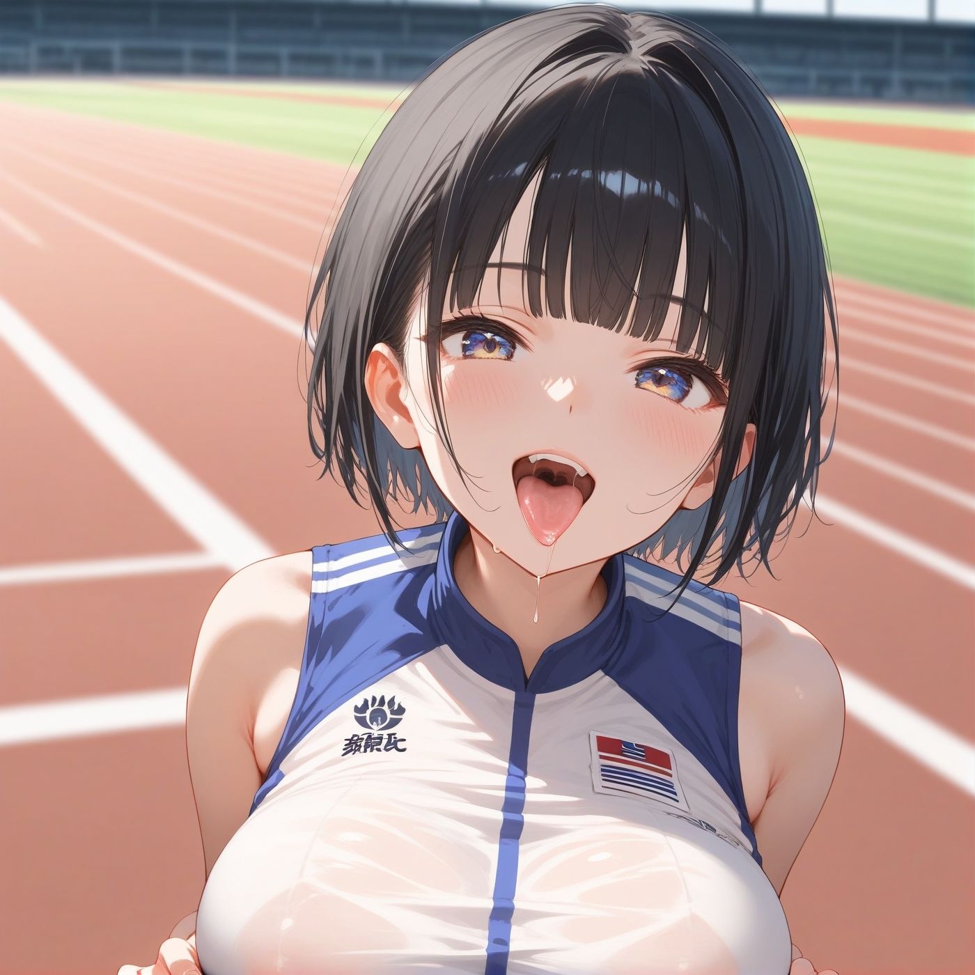 学園性活!クールダウンに手伝って!陸上部 vol.8【運動着美少女の厳選CG200枚収録】8