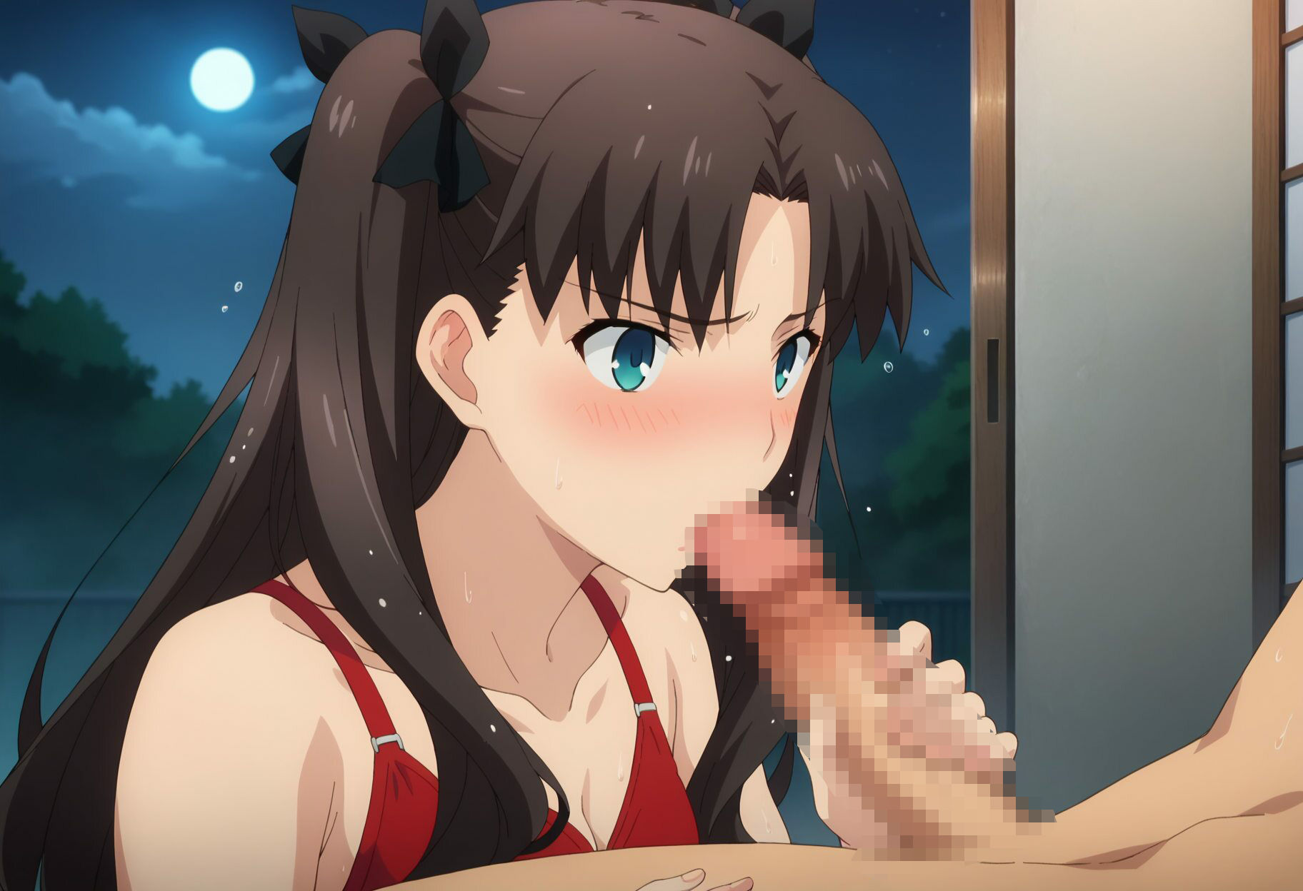 サンプル画像3:遠坂凛今からハメられます。(アニメ絵でしか抜けない) [d_603764]