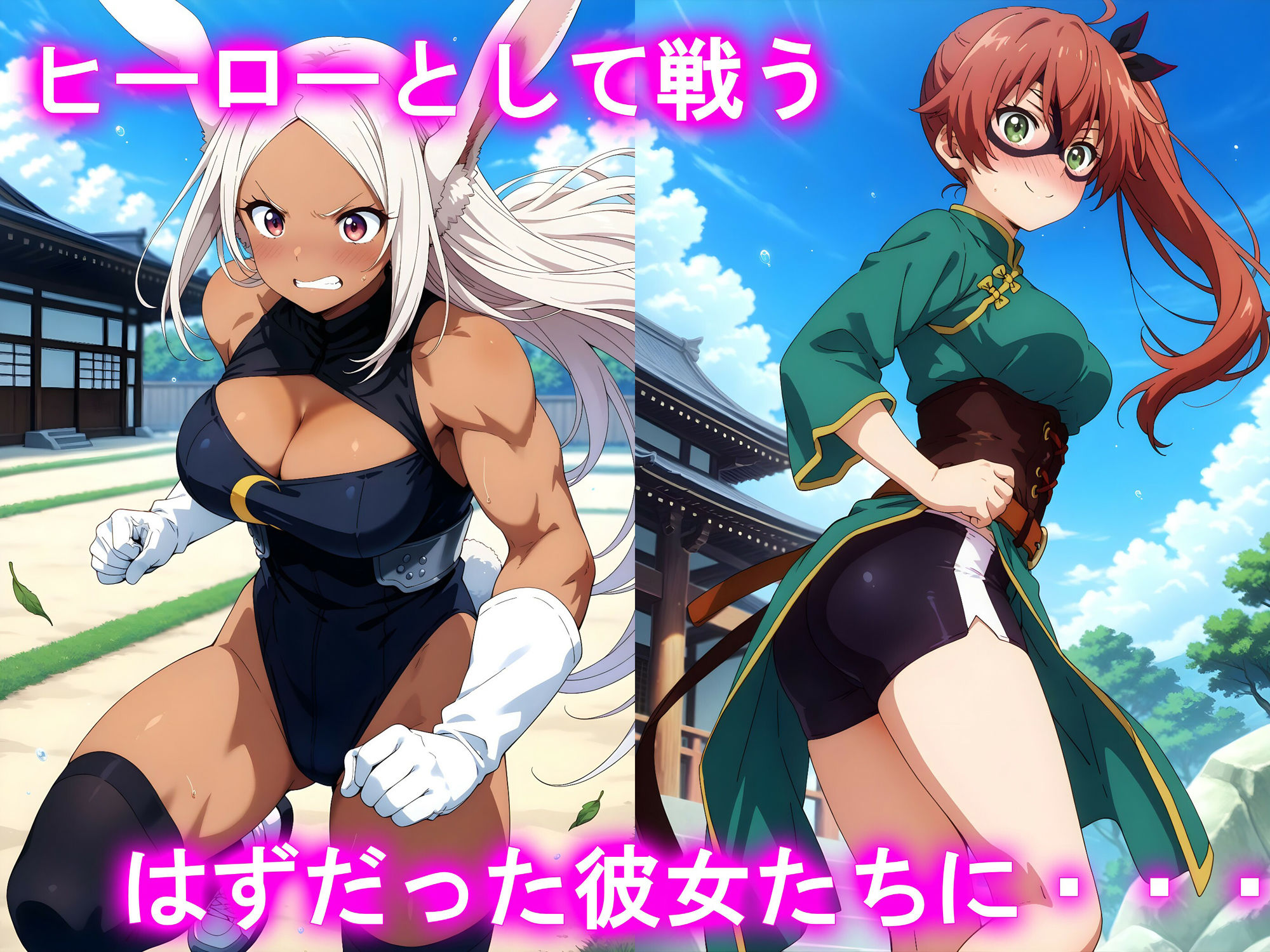 サンプル画像1:孕ませSEXヒロインズ2  〜僕のヒーロアカ○ミア編〜(ロリロリ工房) [d_603786]