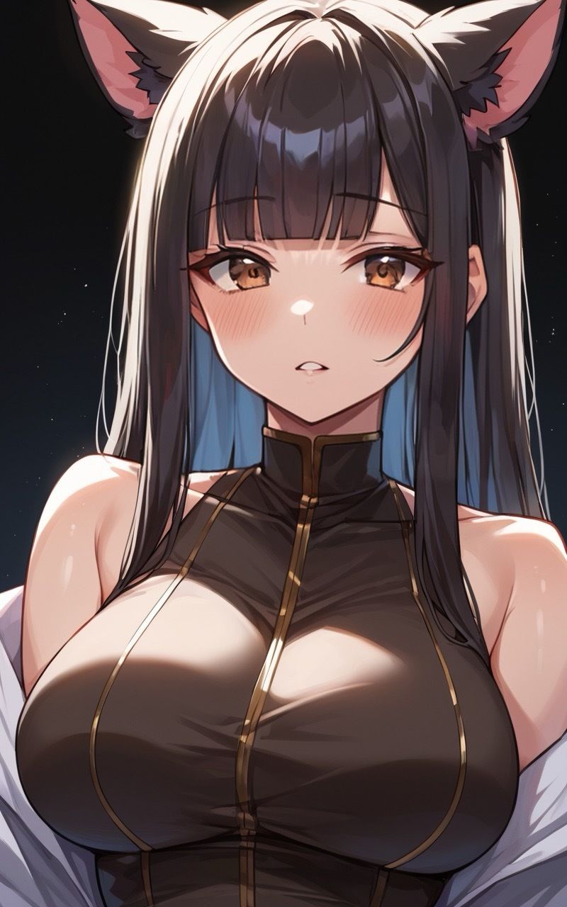 ねこ系女子と中出しSEX 画像1