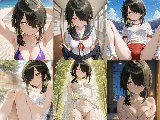 d_603801｜「紫雲寺家の子〇たち」紫雲寺ことのセクシー写真集6（全500枚）【人の海】