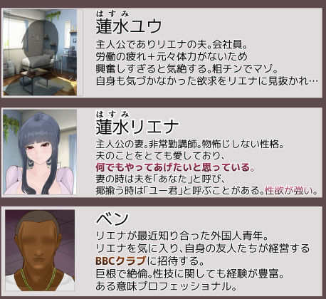 サンプル画像1:愛妻と脳にやさしい（？）寝取らせプレイ(むなや家) [d_603836]