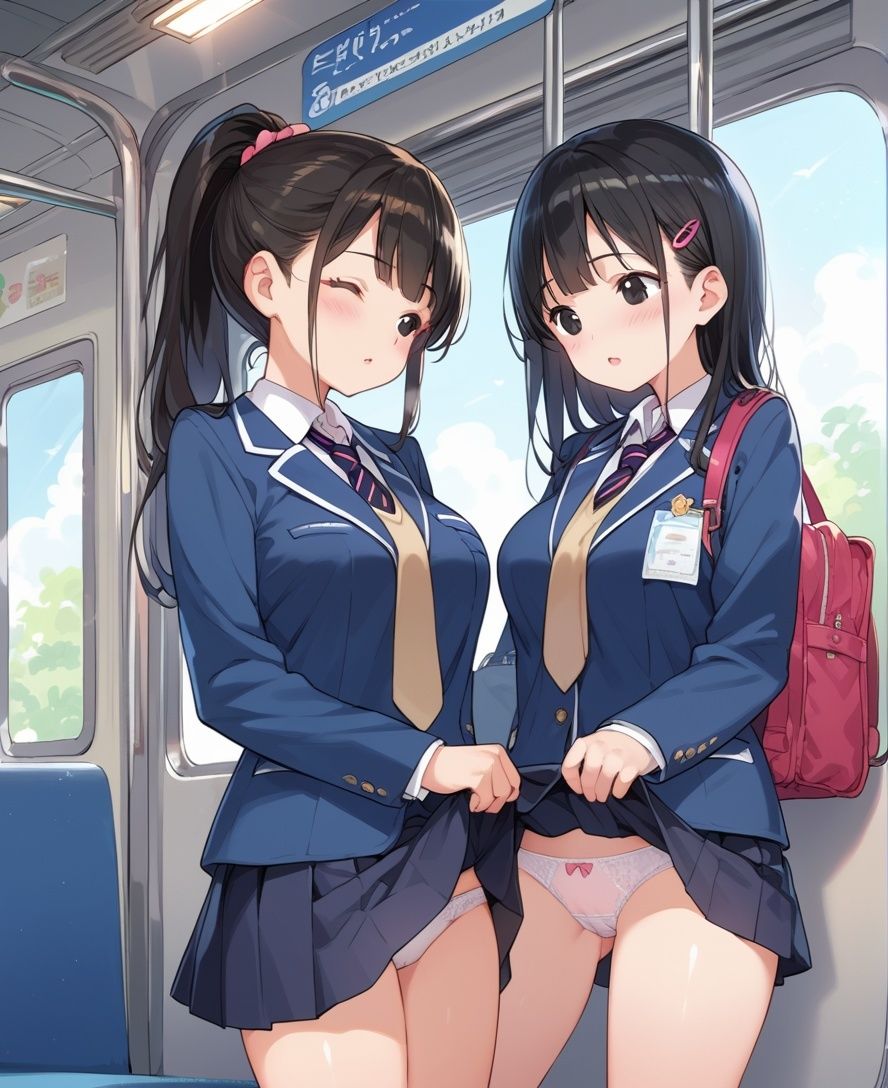 痴●された清楚系ビッチは校内SEXにハマる 画像1