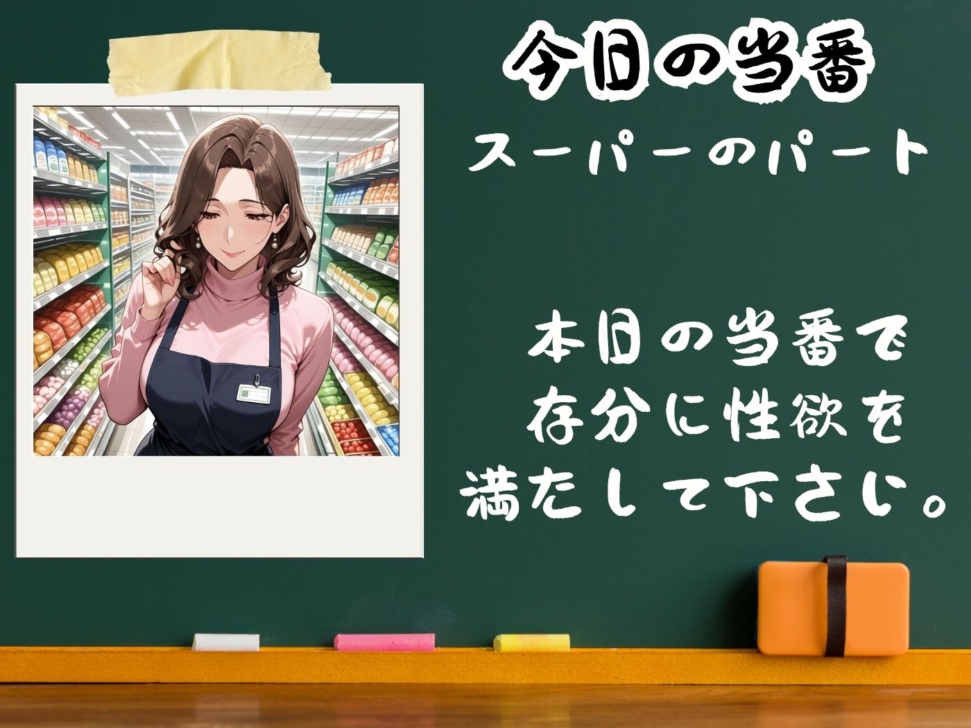 サンプル画像2:今日の性直担当は君達だ〜人妻主婦×貧乳編〜(トッポギ) [d_603883]