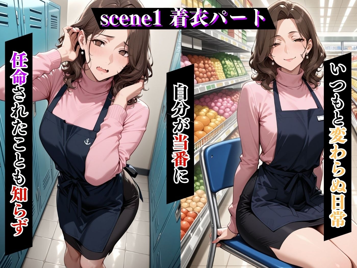 サンプル画像4:今日の性直担当は君達だ〜人妻主婦×貧乳編〜(トッポギ) [d_603883]