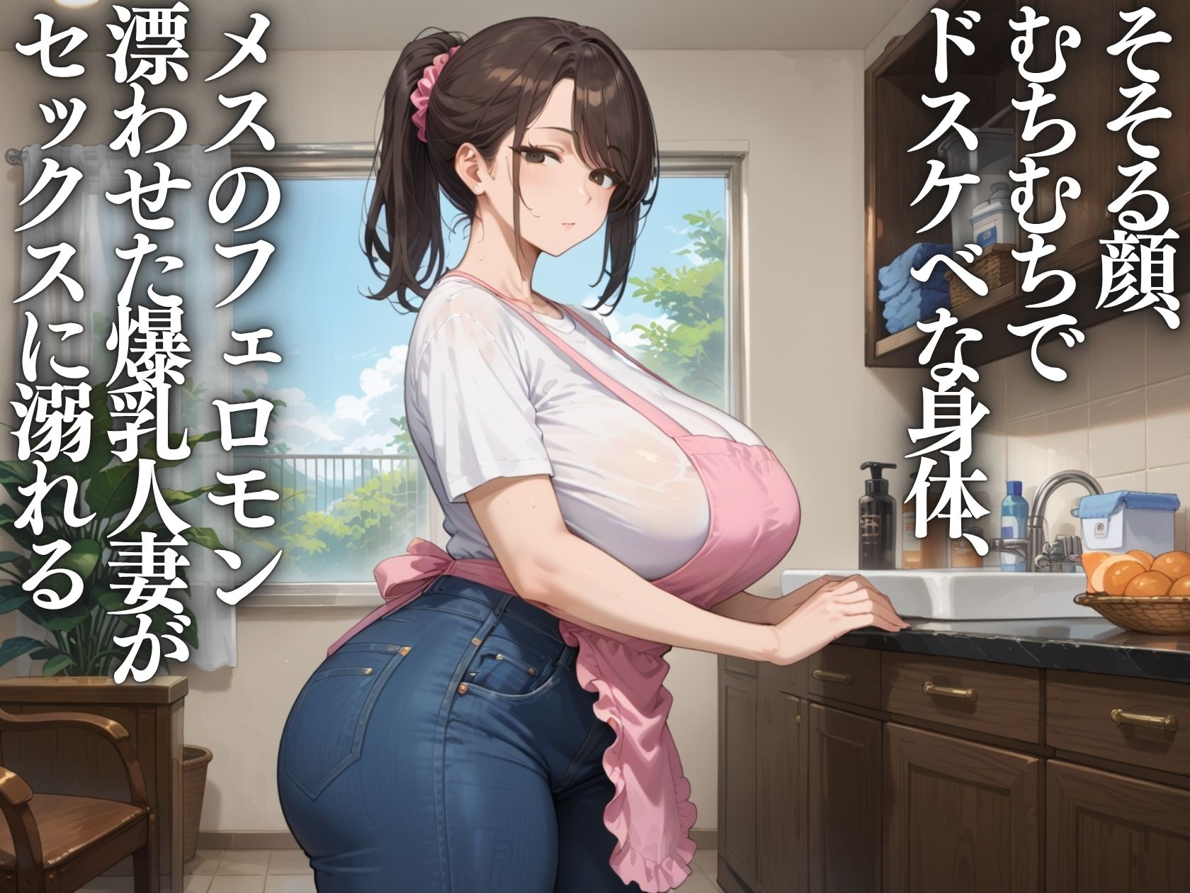 サンプル画像1:夫の出張中の人妻をNTR種付けセックス(そいやっさ) [d_603988]