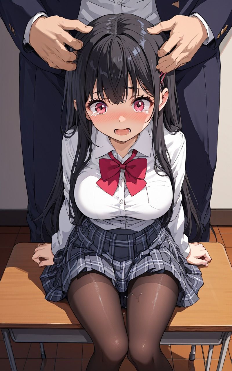 J◯陵◯ 絶望の表情に興奮する男たち 画像7