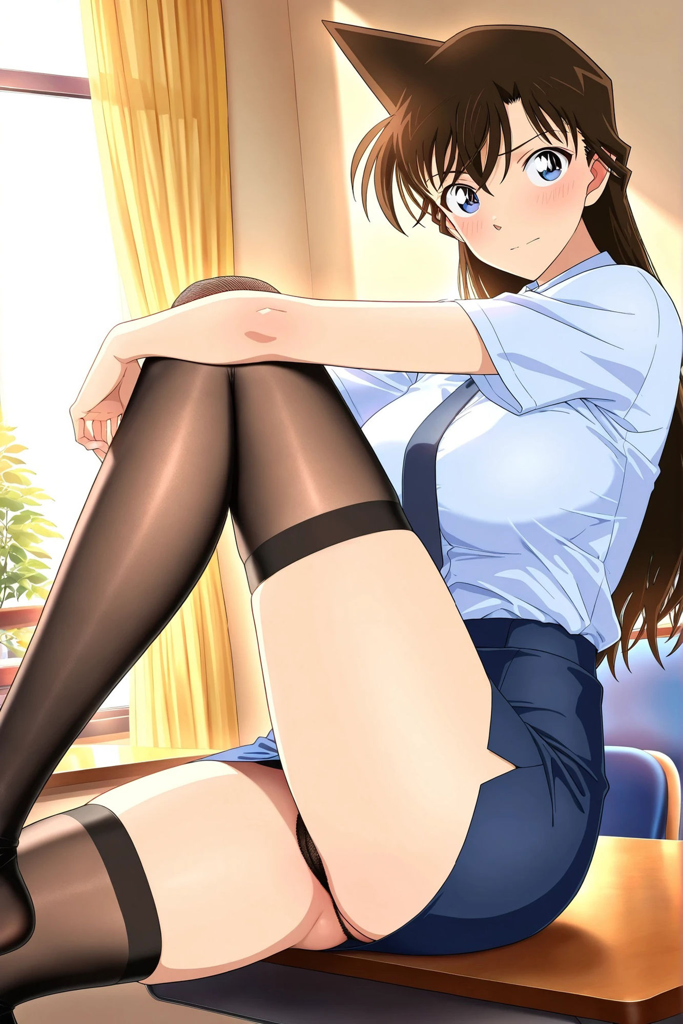 サンプル画像2:毛〇蘭  Sっ気があるセクシーOL(HKMアート) [d_604060]