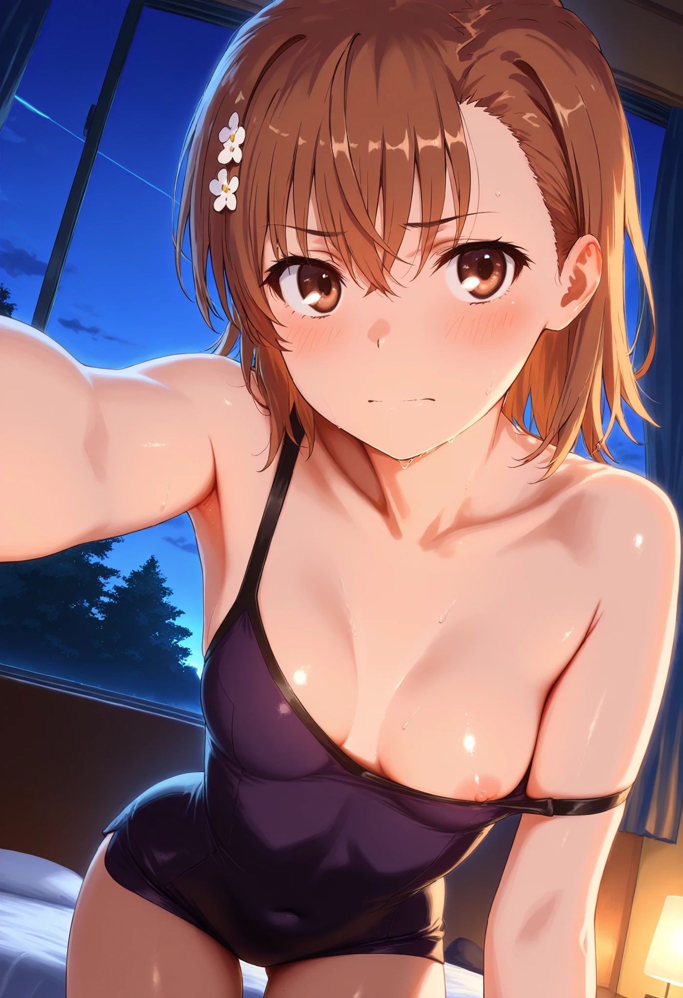 御坂〇琴 キャミや部屋着でえっち 画像2