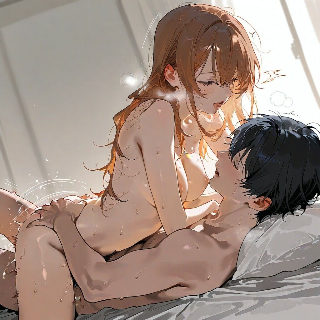 交尾中のメス猫 画像3