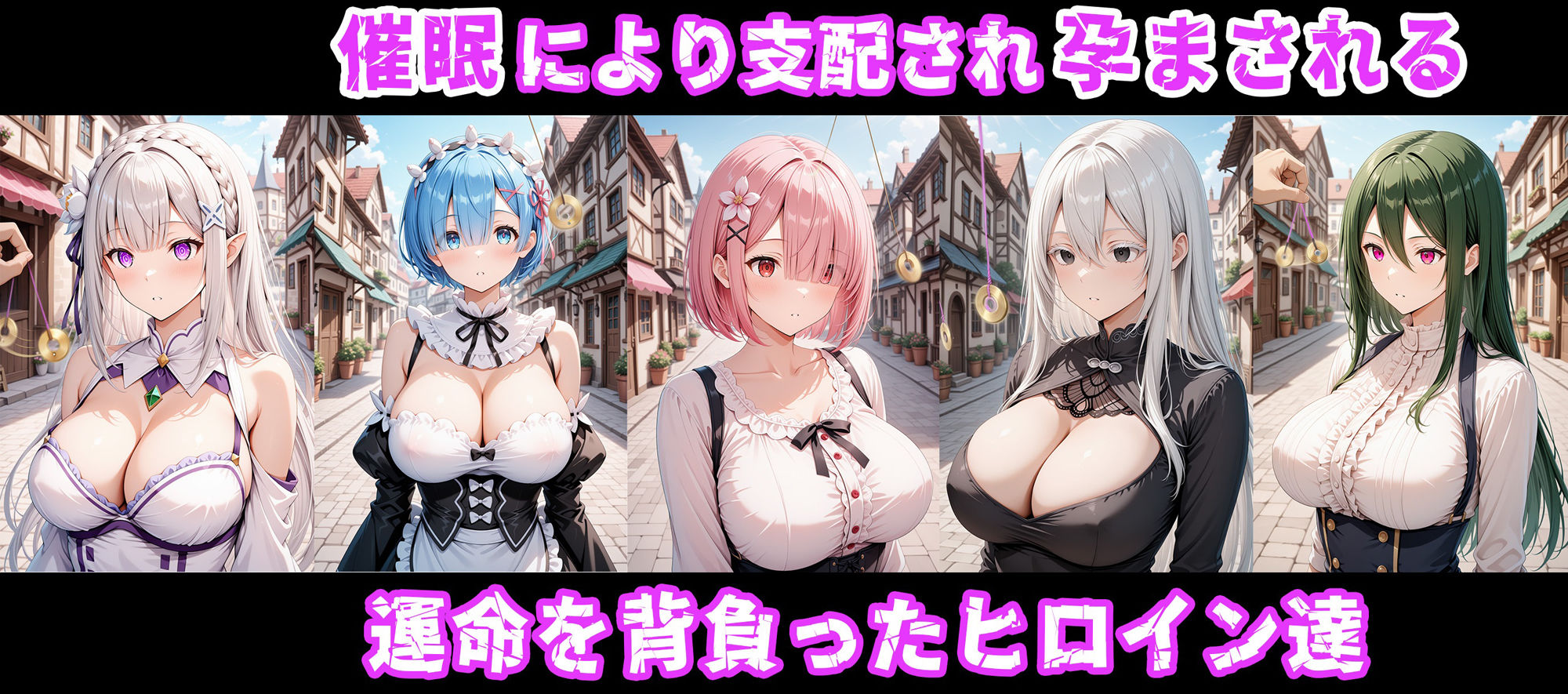 サンプル画像1:孕ませオナホ化契約 〜Re:●ロから始める異世界生活編〜(アニメ一本背負) [d_604207]