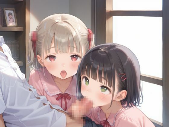 日焼け肌のロリっ子少女たちはオナニー大好き...2