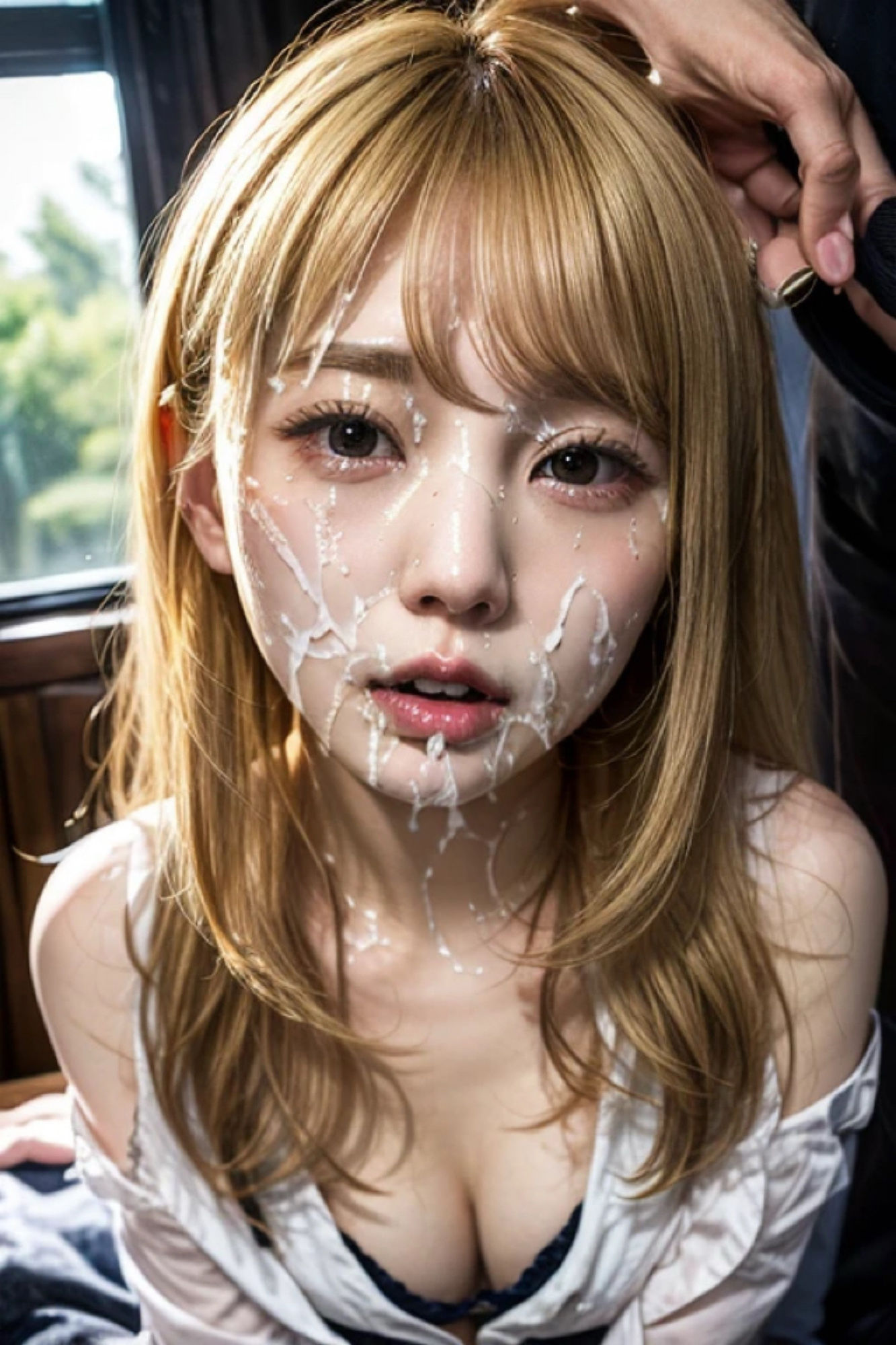 サンプル画像4:素人OLかな（仮）のホテル撮影会-序-(AI美女 / midori) [d_604262]