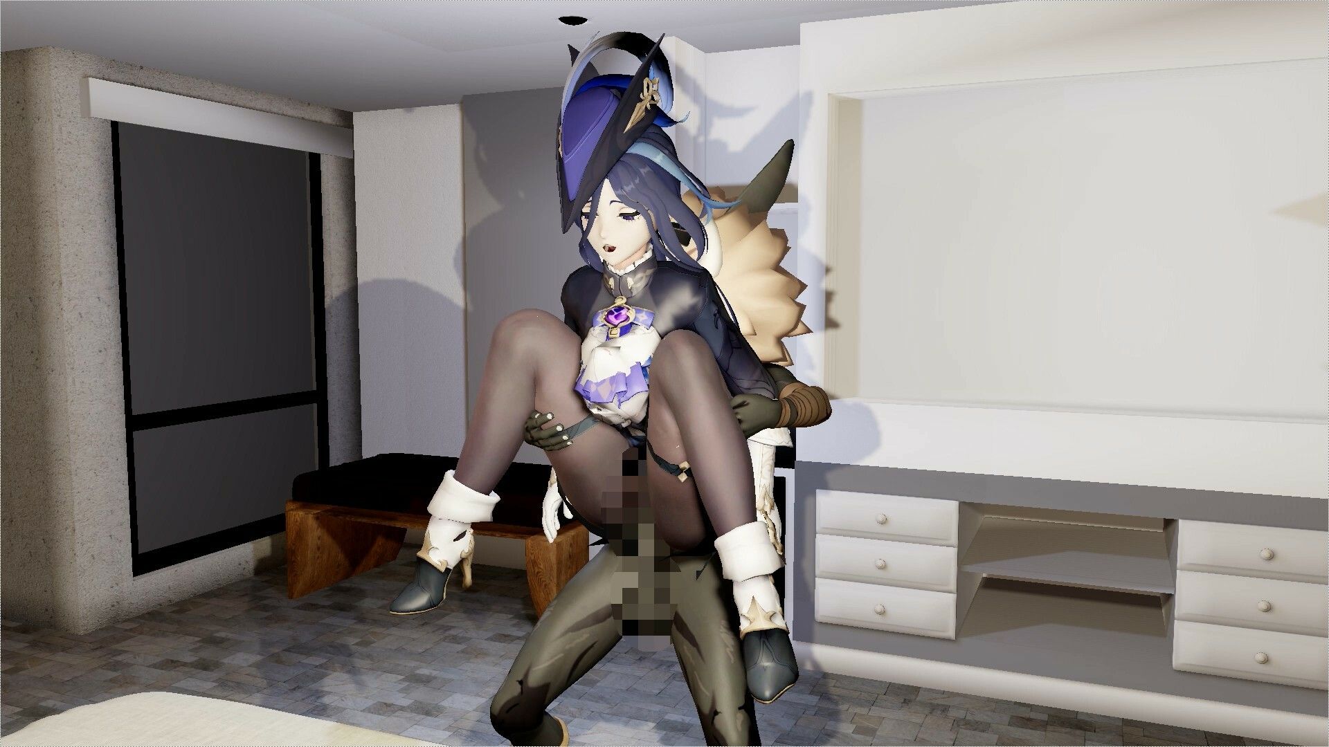 サンプル画像5:【ROMV288】原神クロリンデとヒルチャールの部屋中出しセックス「ンギモヂィィーーー！」(ローズ志向) [d_604280]