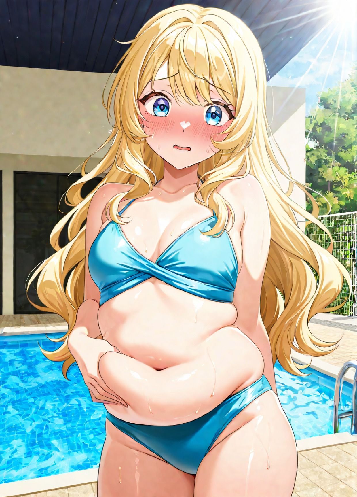 サンプル画像4:ぽっちゃり女子のグラビア1(TWB) [d_604301]