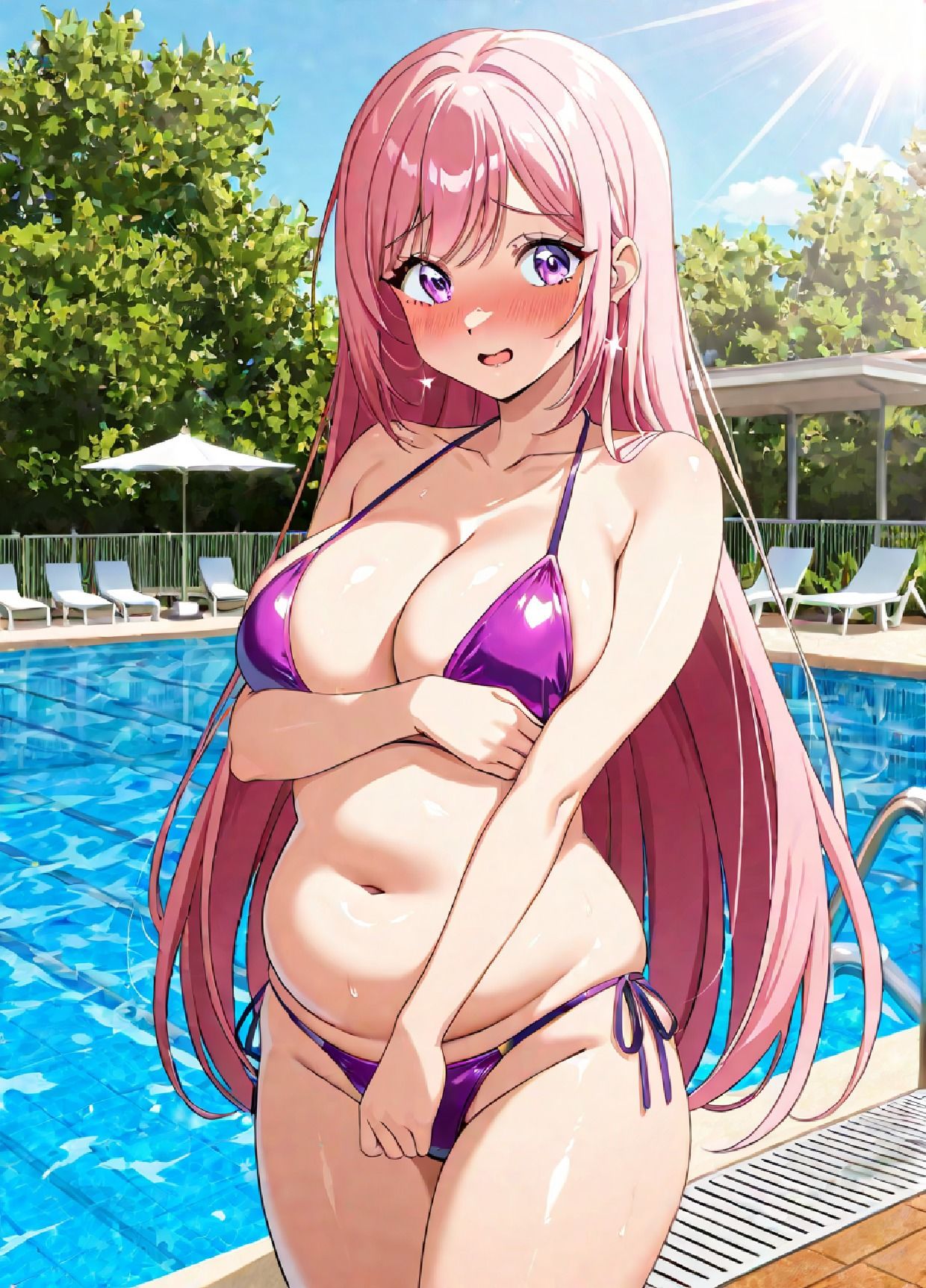 サンプル画像5:ぽっちゃり女子のグラビア1(TWB) [d_604301]