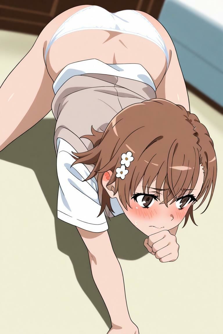 サンプル画像3:とある科学の変態調教  御◯美◯(AI kawaii girl) [d_604324]