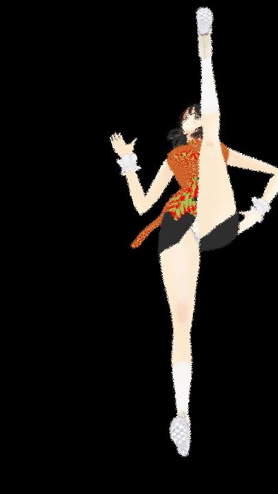 サンプル画像1:パンチラキック3D(柳原平和) [d_604348]