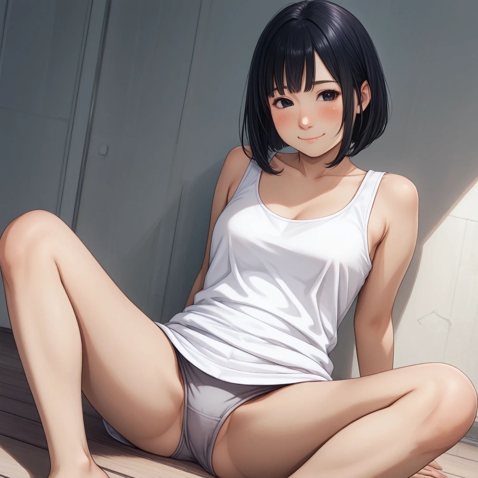 サンプル画像2:キャミソールとパンティー 2(はなはな出版) [d_604356]