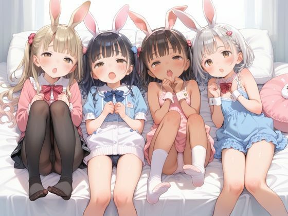 ご奉仕バニーガールなロリっ子少女たちに孕ませ種付けプレス1